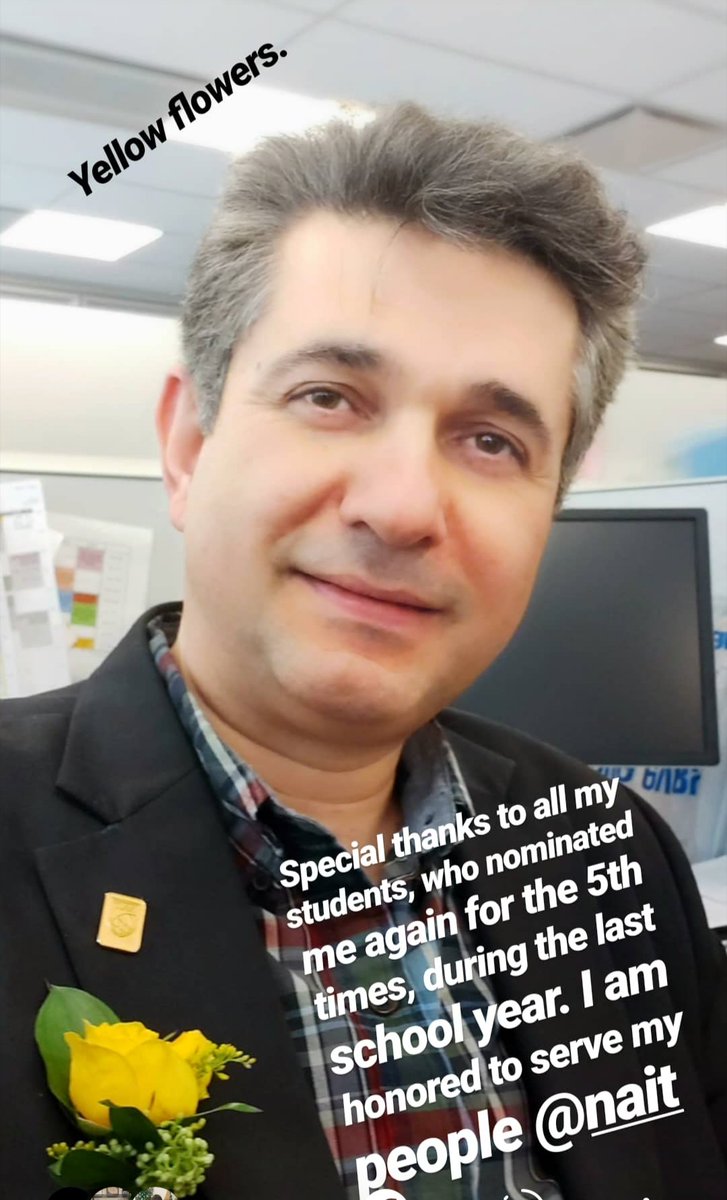 MehdiZahed's tweet photo. I am thrilled by the great ceremony held @NAIT today to acknowledge high quality staff. @NAITSciTech #naitarchtech #nait #naitisgreat students nominee for excellence of instruction and teaching πβπ¨π¦ #Architectural_Technology https://t.co/IlXEdatvWC