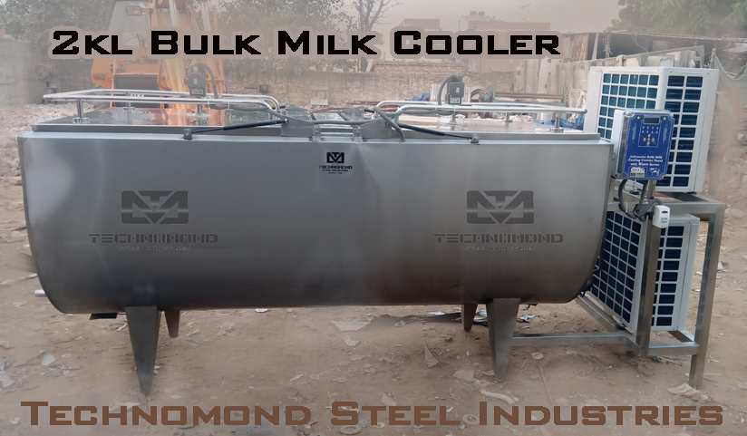 TechnomondSteel's tweet photo. 2000 Litre Bulk Milk Cooler
#Technomond #BulkMilkCooler #MilkPasteurizer #MilkAtmMachine #RoadMilkTanker #WaterVendingMachine #DiaryPlant #DiaryMachinery #Milk #Manufacturers https://t.co/kxyV9X9v8p