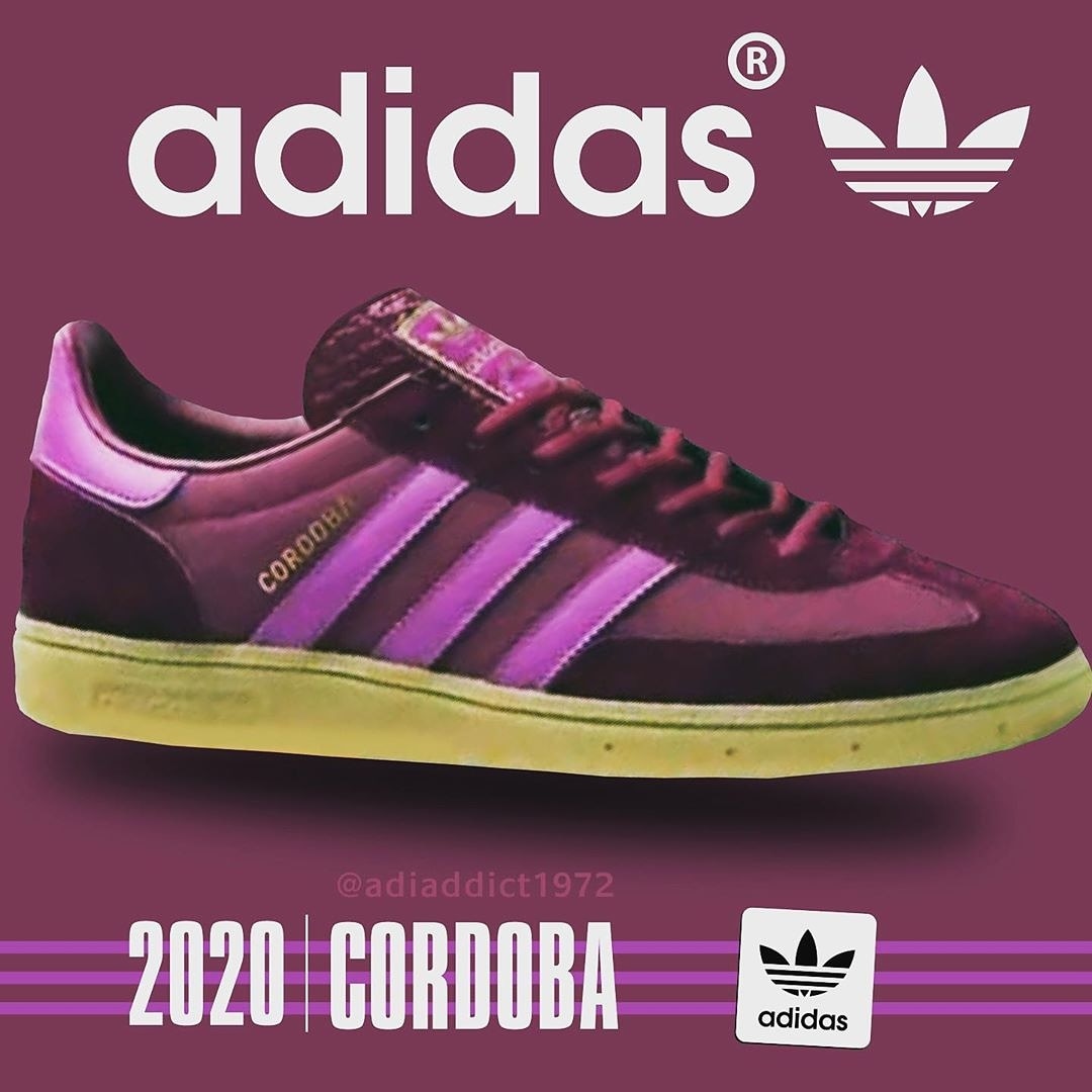 3.stripes.4life on Twitter: "Adidas Cordoba 1/2020 Size? exclusive, based on the Adidas Spezial/Manchester in a 'Vimto' CW, expected March 2020 . . #adidascordoba #manchester #vimto #casualstyle #casuals #kicks #adidasshoes #trefoil #