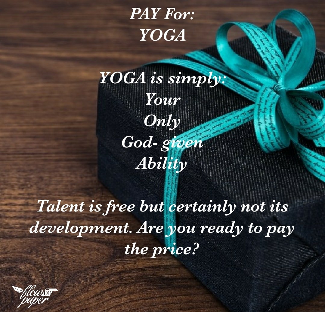 datsuvi's tweet photo. Get some special YOGA classes today. #yoga #talent #gifts #growyourtalent https://t.co/zWglQiWawe