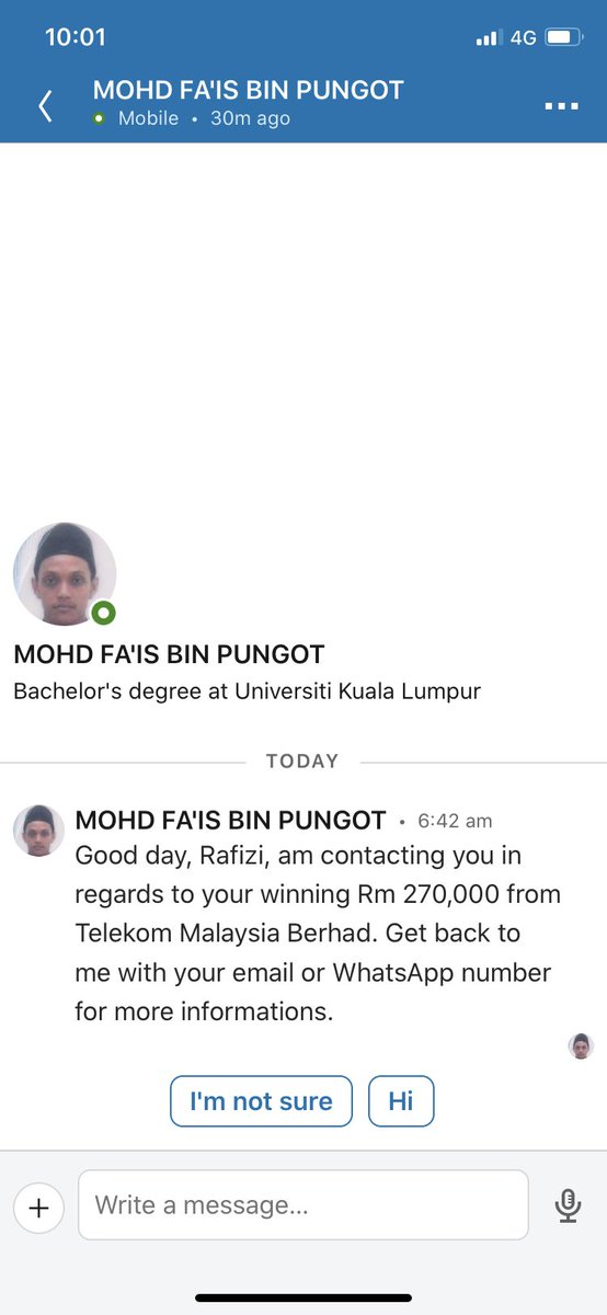 Tweet from Rafizi Ramli (<a href="/rafiziramli/">Rafizi Ramli</a>) Rafizi Ramli (<a href="/rafiziramli/">Rafizi Ramli</a>) Tweeted:
Someone just gave me RM270,000 half an hour ago.

That’s how good life can be so sometimes.

If you need easy money, find this guy 👇  x.com/rafiziramli/st…