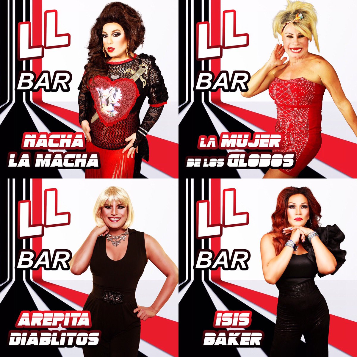 Que el ritmo no pare y disfruta con nosotros del "MIÉRCOLES SENSACIONAL" que hemos preparado en LLBAR 🌟 Desde las 23:30 en el escenario más divertido de Chueca 🌈 
¡Te esperamos! 💫💖🎉 
#llbar #llshowbar #miercoles #chueca #madrid #dragqueens #wednesday #EnjoyLLife 🌈