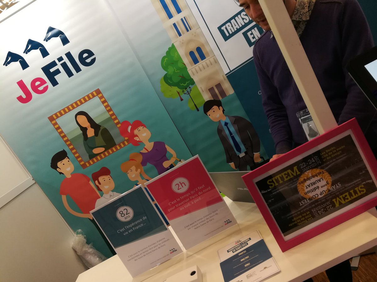 jefile_app's tweet image. ⚡Jour 2 au #SITEM ! Vous voulez améliorer le confort et la sécurité de vos visiteurs tout en optimisant votre trafic ? 🚩Rdv stand S19 pour savoir comment cela est possible !!