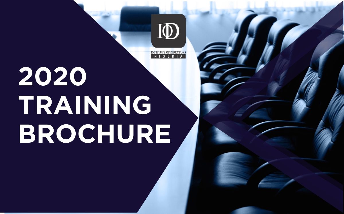 TheIoDNigeria's tweet image. Gearing up inspire leaders and safeguard organisations this 2020. See our full training calender. Its always safe to plan ahead. #DirectorDevelopment #Training 
buff.ly/3aSVInG
