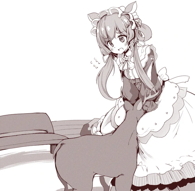 はれんち(鹿)#絵にふぁー 