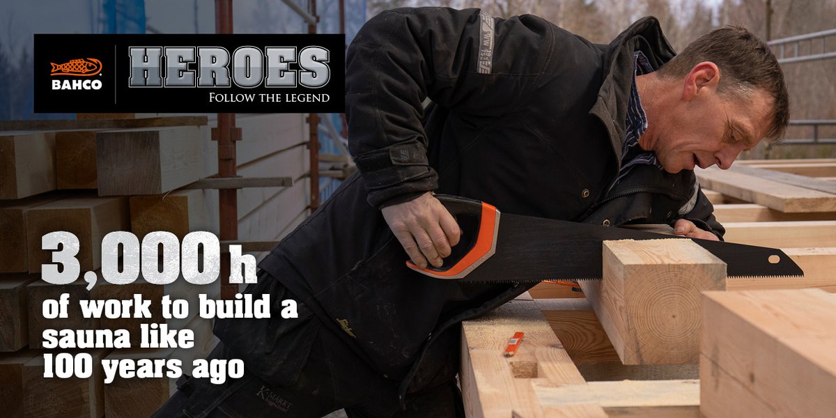 BahcoTools's tweet photo. Discover how our #BahcoHero Mats Renström builds spaces with his own hands and the right tools.
👉 https://t.co/lwaS7lXFpR
#BahcoHeroes #FollowTheLegend #HeritageBuilding #NordicArchitecture #Wood #Tradition https://t.co/Qi92pnRG0F