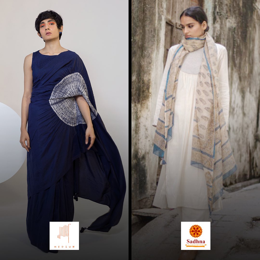 LakmeFashionWk's tweet photo. Presenting the #WomenInSustainability, @bunastudio #JayatiGoenkaClothing #StudioMedium and @SadhnaUdaipur on 13th February, Sustainable Fashion Day, at Day 2 of #LakmeFashionWeek Summer/Resort 2020. 

#lfw #lfwsr20 #5DaysOfFashion #20YearsOfLFW https://t.co/rkWYOieA5a