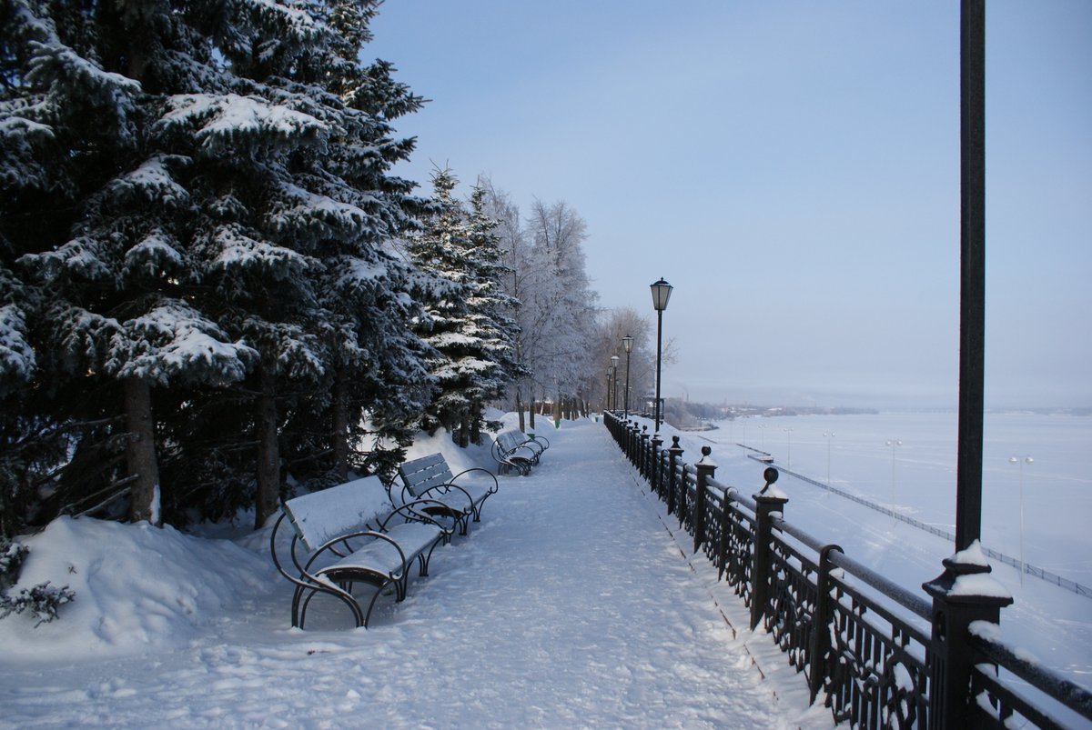 intourcenterkin's tweet image. В Кинешме морозно и снежно. ❄️ ❄️ ❄️ Теперь можно уверенно сказать: зима здесь!