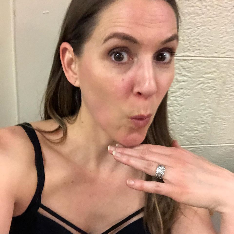 KatrinaSoprano's tweet photo. Huffin’ and a puffin’ post run of “Tom, Dick or Harry” here at @bozemanopera! This girl is sweaty but getting it slowly but surely! #tomdickorharry #icanbelttoo #ibelieveicandance #coleporter #sopranolife #operasingerwithabelt #operasinger #singingactor #youlivetheonce https://t.co/ZgsRtfq3aK