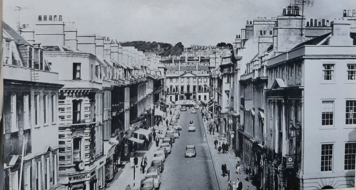 Milsom Street, Bath 
(Photo courtesy of Bath Spa Dept)