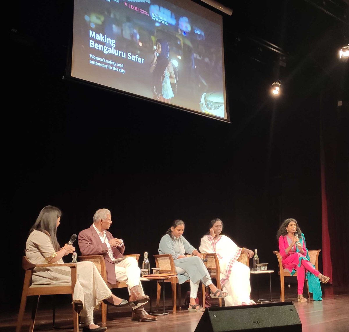 'The conversation has to be around how do we frame new policies that are feminist in their imagination. To see how #women can #access cities in the fullest way possible.'' - Sneha Visakha