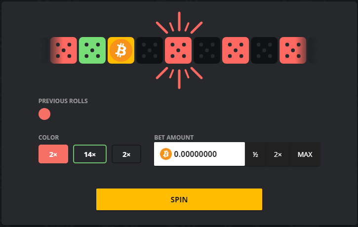 DiceChurch's tweet photo. Come and witness the greatness of our new game - Dice Roulette 🎲😍 https://t.co/apH20G225J