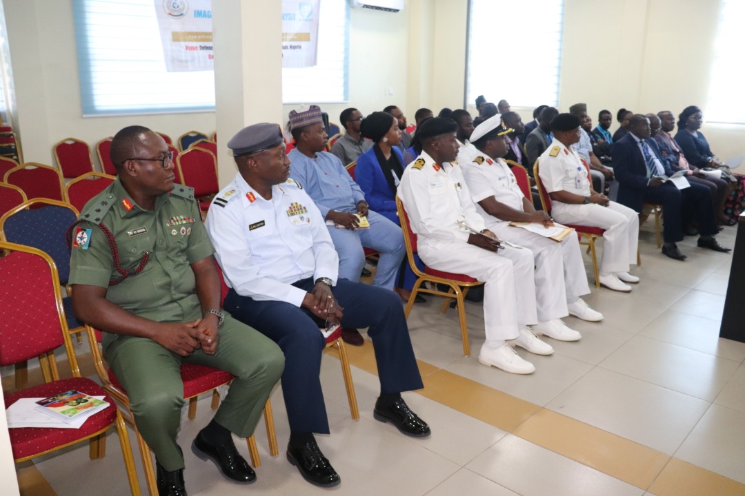 *Opening ceremony of the training on image analysis, terrain analysis and defence mapping* _for officers and men of the Defence Space Administration (DSA)_
Held on 27th January 2020 at DSA headquarters, Abuja, Nigeria.