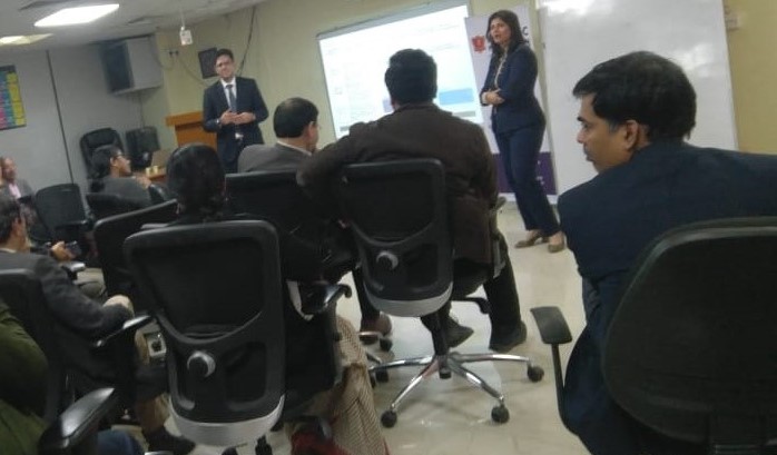 DeloitteIndia's tweet photo. On 28 January 2020, Deloitte India's #Data Privacy team reached out across India to ensure we #SayYesToPrivacy. Priti Ray, Partner, Deloitte India, along with her team delivered a privacy awareness session at NASSCOM CIO Forum in Kolkata. #TheDataTalk #NowtoNext #RiskAdvisory https://t.co/uwmpWNzXWv