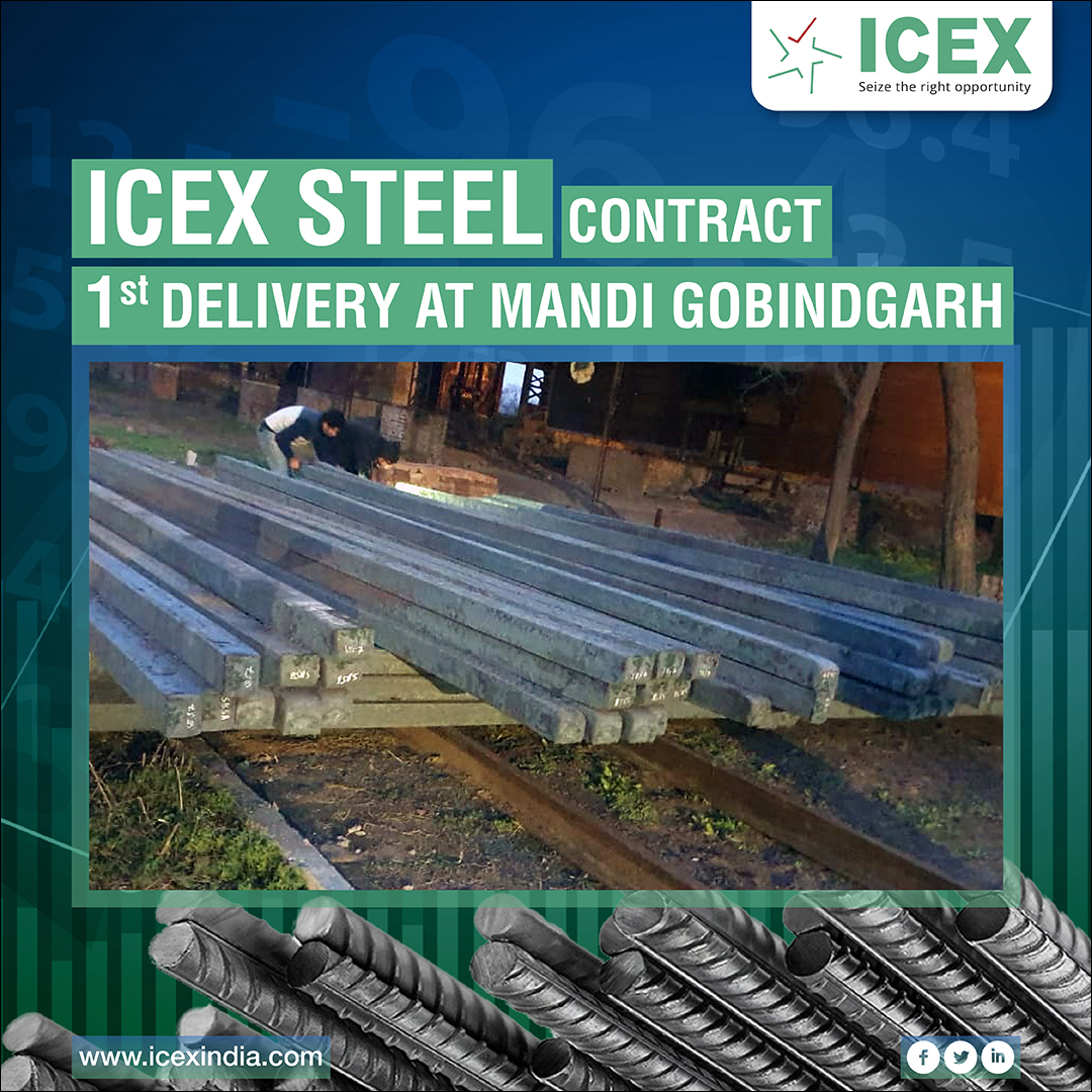 ICEXofficial's tweet photo. ICEX conducts 1st successful delivery from its newly designated delivery centre Mandi Gobindgarh for February 2020 contract.
#ICEX #commodity #steel #exchange #delivery #SteelFutures https://t.co/GUo4rUSNoW