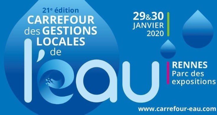 Axeau's tweet photo. Bonjour à tous retrouvez nous à Rennes mercredi et jeudi, nos équipes sont présentent pour répondre à vos questions sur la performance des réseaux d’eau potable. https://t.co/HOeKNSuM29