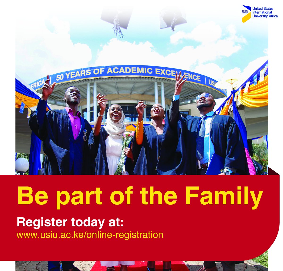 USIUAlumni's tweet photo. Did you know that being @USIUAfrica  Alumnus has benefits? Visit https://t.co/epIon5Jvy7  #BePartofTheFamily https://t.co/sU1FyStDSz