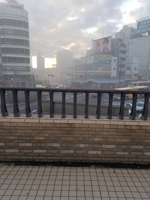 火事 つけ麺坊主で火災 水戸駅付近 水戸市宮町二丁目 現地の画像や動画まとめ まとめダネ