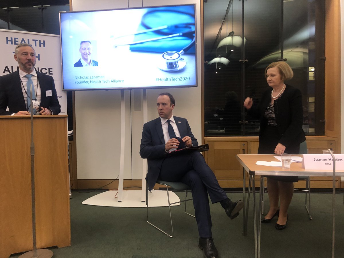 ShaneTickell's tweet photo. A pleasure to be at the announcement @HTA_Tweets #HealthTech2020 what can we create that will make difference to our people https://t.co/CmadTKhxid
