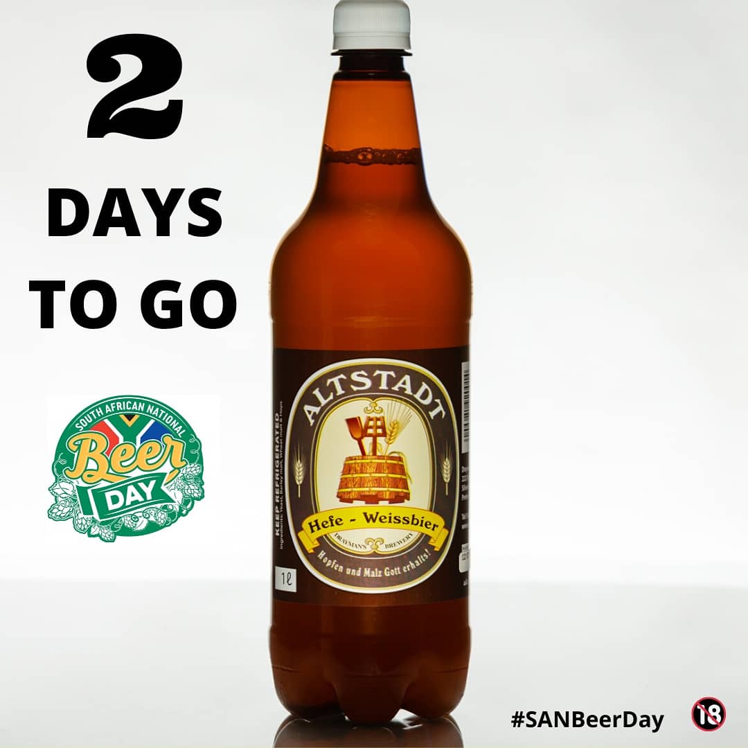 draymansbrewery's tweet photo. Celebrating #SANBeerDay this Saturday 🍻 We're running a special from Friday, so you'll have enough time to stock up😉
•
All 1L beers selling for R35
All 440ml beers selling for R15
•
Please come and support ♥️
•
#proudlysa #localbeer #pretoria https://t.co/BSyCYJ41dB
