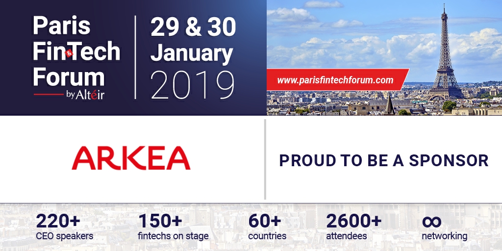 Deux RDV aujourd'hui au <a href="/ParisFinForum/">Paris Fintech Forum</a>. <a href="/alnaveos/">Anne-Laure Naveos</a> , Directrice croissance externe et partenariats Arkéa sera interviewée par <a href="/mikesigal/">Mike Sigal</a> co-fondateur de <a href="/UpsidePartners/">Upside Partners</a> (12h30, scène 7) puis <a href="/ronanLM/">ronan le moal</a> par <a href="/LNizri/">Laurent Nizri</a> (14h30, scène 1). Nos équipes vous attendent aussi stands 17 et 18.