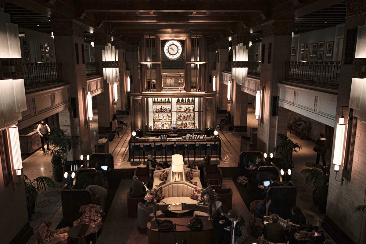 FaberBespokeUk's tweet photo. We’re feeling inspired today by this grand atmospheric hotel interior. The stylish bar design with a staged presence subtly draws its guests attention to gather, drink and dine.

What’s caught your attention today? 
#interior 
#inspired 
#installation https://t.co/gjW6YBnFXv