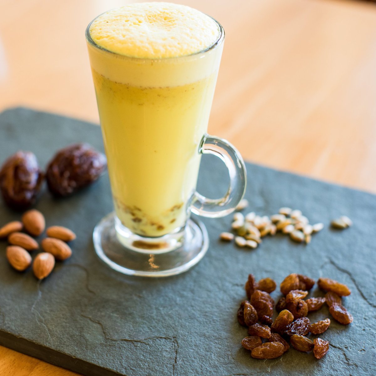 The weather forecast calls for sleet. Our forecast calls for Golden Milk. You decide. #winterwarmup