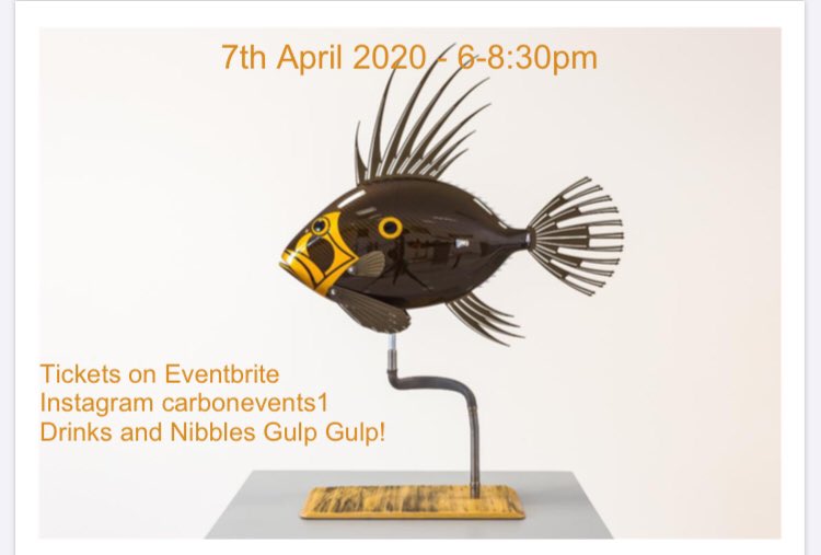 EventsCarbon's tweet photo. Alistair Gibson a F1 engineer turned sculptor. His fascinating work will be on display and he is giving a talk on his work. 

@carbonart45 #cars #sculpture #arts #events #chichester #formula1 #carbon #carbonfibre 

https://t.co/sjiTgxqpBW https://t.co/3CPYce2qT6