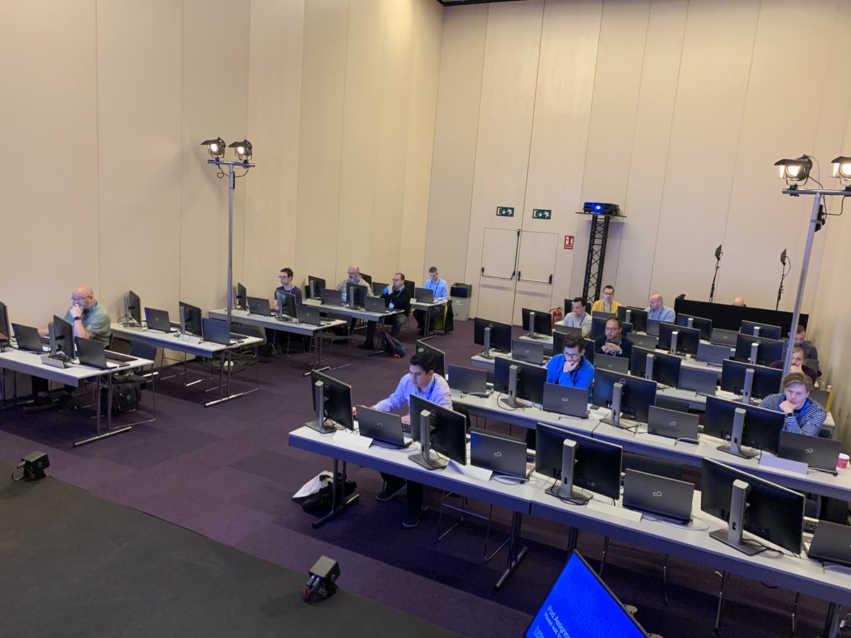 RajChacko's tweet photo. Proud of all the Lab attendees @CLEUR braving with us for 4 hours at 2 in the afternoon! #ciscoliveeurope #CLEUR W/ ⁦@3pings⁩ https://t.co/IDws8zgqGe