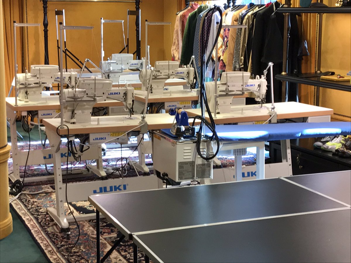 msorient's tweet photo. Full installation, #Juki industrial sewing machines for one of our prestigious clients today, also supplied a #Steamtable and pattern tables #IndustrialSewing #Juki #SteamEquipment #Anglosew #Anglosewing 💪🏻 https://t.co/I1u3GH5Hyh