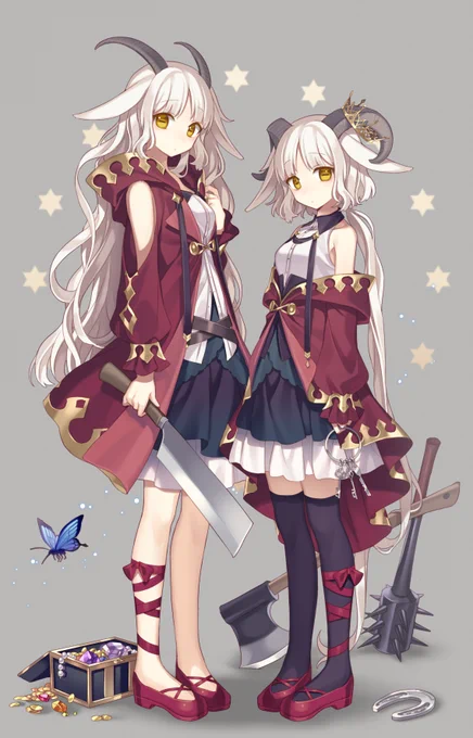 #画力ビフォーアフター
似たモチーフのやつで
←2012 2019→ 