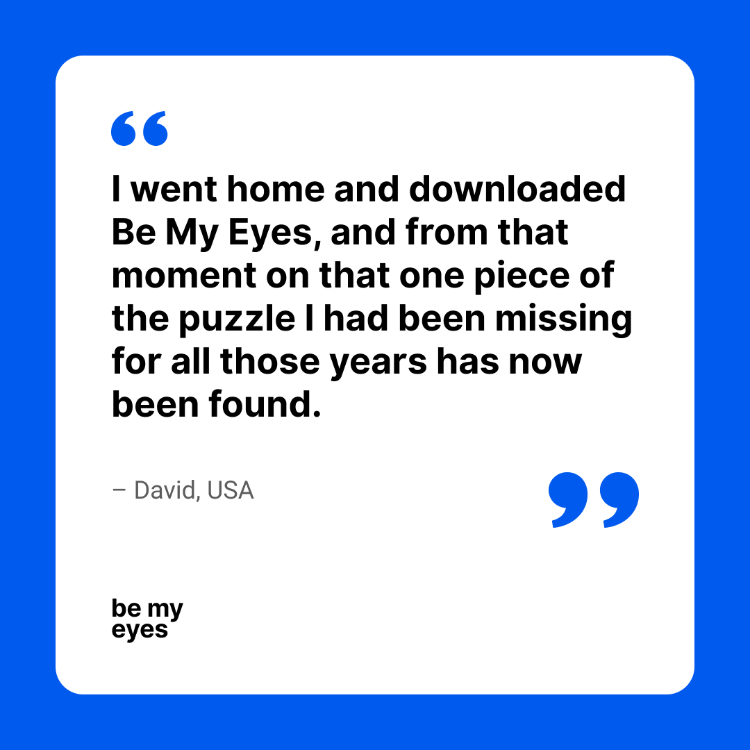 Image of David's quote