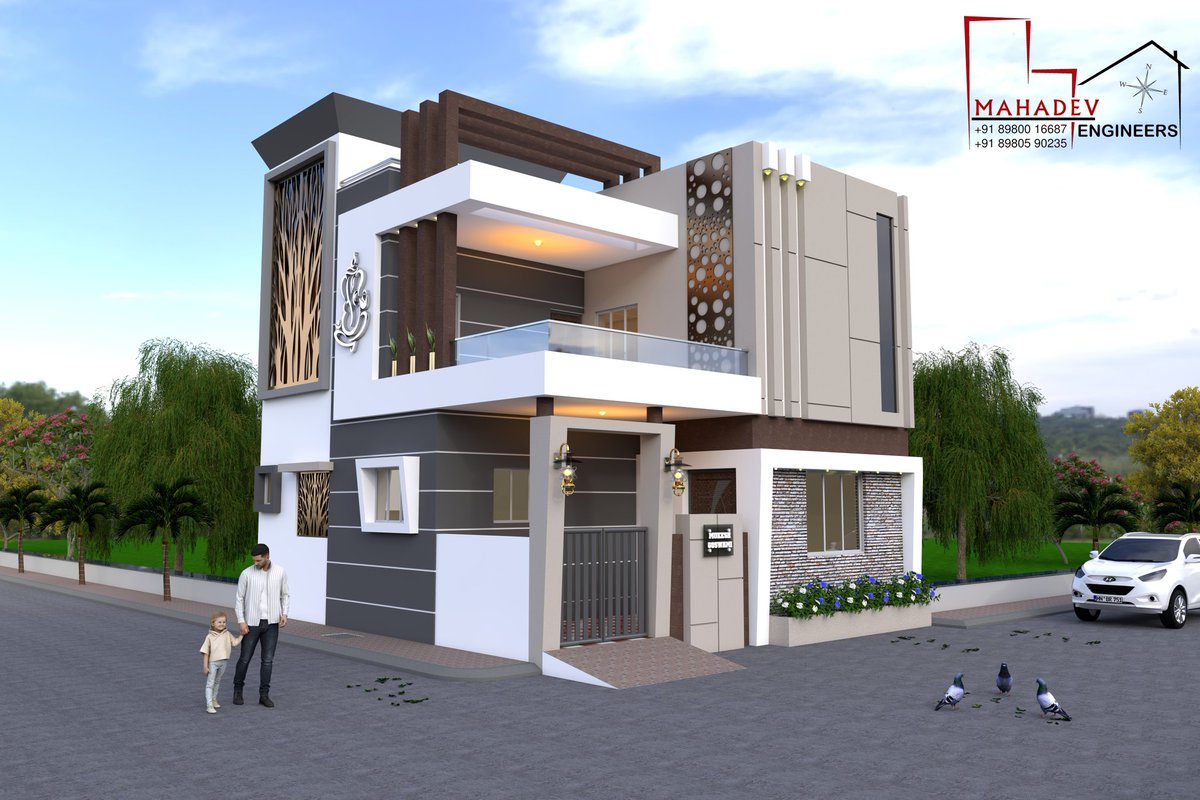 er_meetdarji's tweet photo. #3d #exterior_view #Modern_look #Nakhatran #sketchup #vray_render #photoshop https://t.co/7hNoAJdGa6