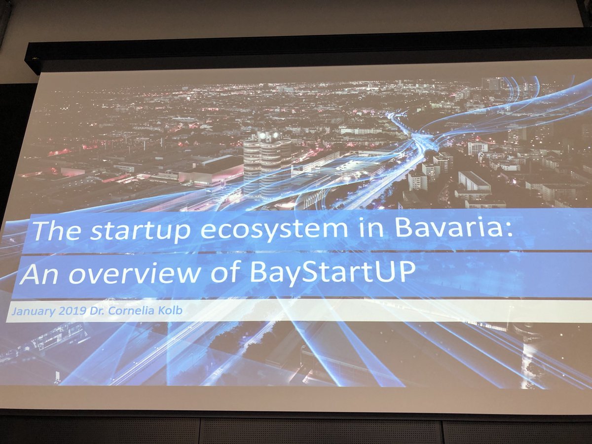 M_ERusling's tweet photo. Es geht los! Study tour inside Bavarian start up ecosystem - a tailor made programme by our BAE member BayStartUp for Moroccan délégation thanks to TAM III programme and GIZ https://t.co/KZU9NRZCkO