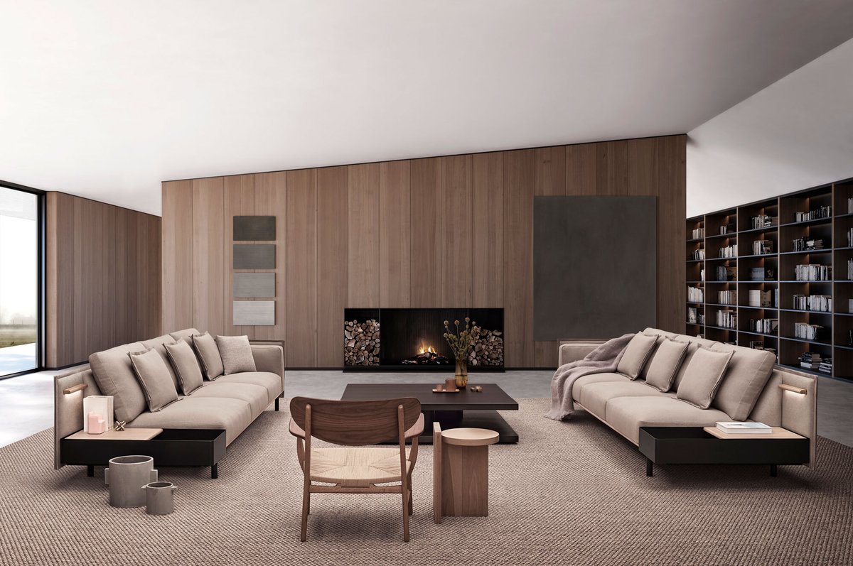 T3Atelier's tweet photo. Sofa Silence, projekt Mario Ruiz z firmy Joquer to uniwersalna propozycja do dużych przestrzeni. #sofa #Joquer #design #hiszpańskidesign #wnętrza #interior https://t.co/imsiehTOgC