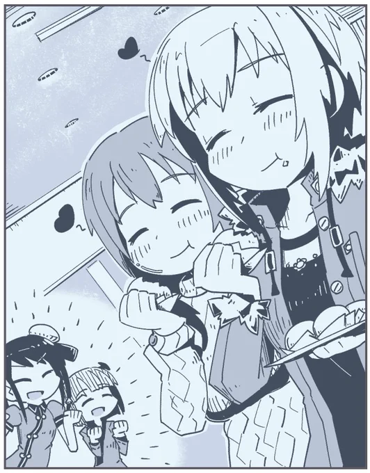 食いしん坊ありがとう #アリスギアお絵かき 