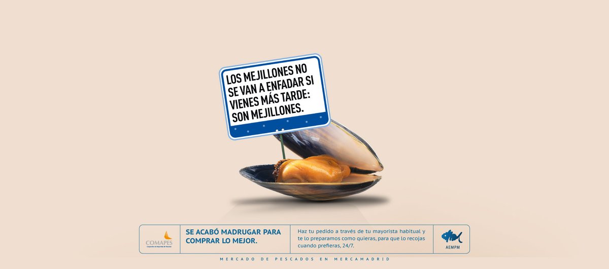 weareamundsen's tweet photo. Conoce nuestra última campaña para AEMPM y COMAPES "Se acabó madrugar para comprar lo mejor" 👉 https://t.co/gwoM4uJPF0 #spot #campañacreativa #agenciacreativa #weareamundsen https://t.co/rzOp83fLT7
