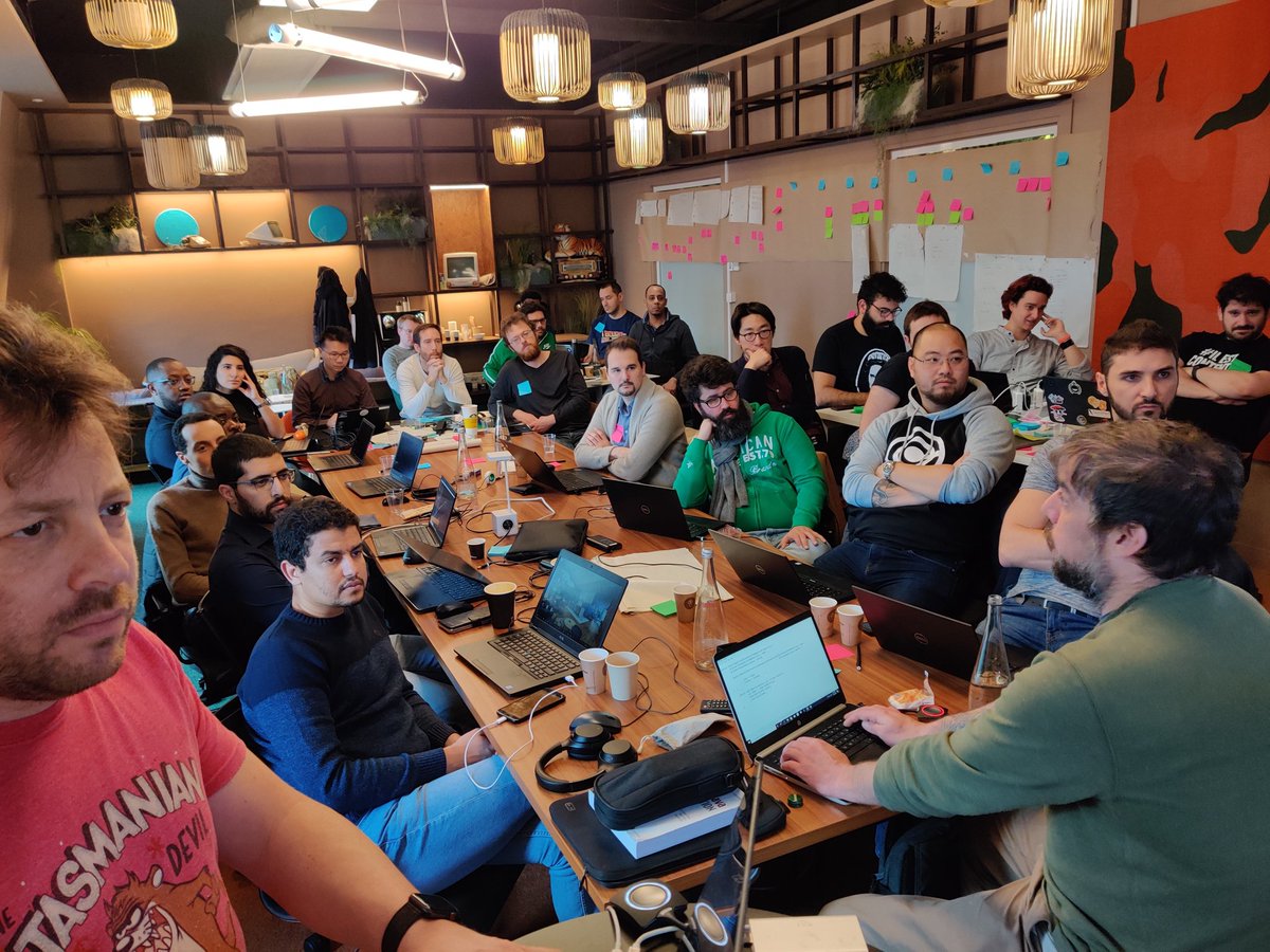 A nice perspective of people learning how to implement command handlers in #cqrs and #dddesign while the solution described by <a href="/EventModeling/">EventModeling</a> hangs in the background and the 2 concepts click together beautifully.