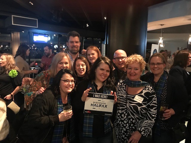 meethalifax's tweet photo. Great time last night at #REVEALsocial! @ogcsae @deslomas  @CatherinePort20 @CanPlanInc @RCRHospitality @Pier21 @LordNelsonHotel @PrinceGeorgeHfx @4PointsHalifax @NadineAnnP https://t.co/y94kFXRuaM