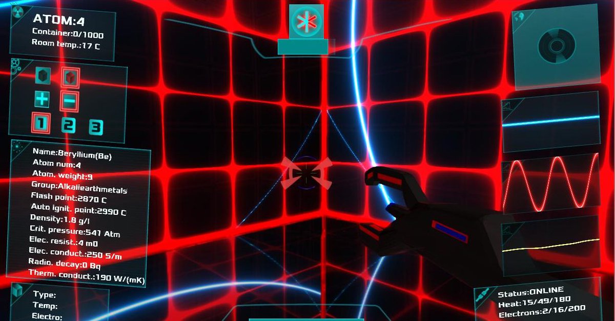 elementalgame1's tweet photo. Nuclear manipulation!  Steam:https://t.co/RvyUBcWrCG        #craftelements #gamedev #games #portal #simulation #atomic #puzzle https://t.co/IMwOGVoLdO