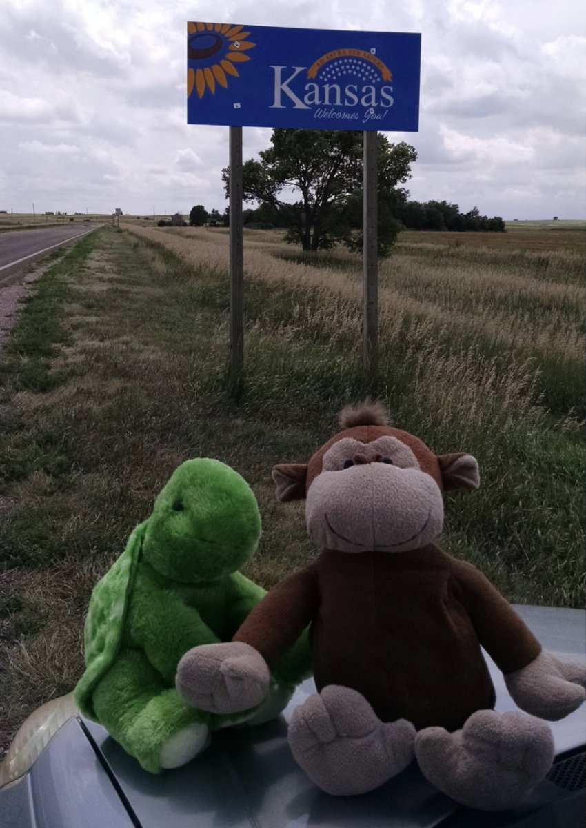TurtleLJMonkey's tweet photo. Happy 159th birthday, Kansas! #AdAstraPerAspera https://t.co/Rlt25UR34C