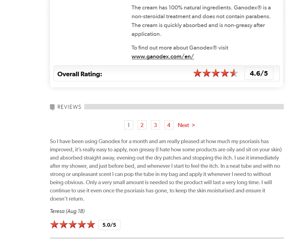 ganodex's tweet photo. Ganodex's TalkHealth independent rating is a very healthy 4.6 / 5. We have included an example below. To read more visit https://t.co/dKYYXMX1b2. To buy and try, visit https://t.co/4zm24DHplw https://t.co/2mXTJ2SyQT