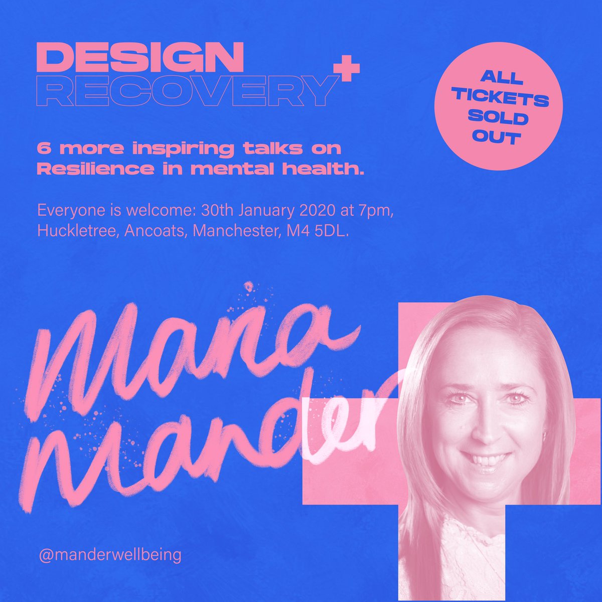 Our Founder <a href="/MariaMander1/">Maria Mander</a> is looking forward to speaking <a href="/designrecovery_/">Design Recovery +</a> event on resilience in mental health #speaker #Manchester #networking #mentalhealth #resilience #wellbeing #WednesdayMotivation