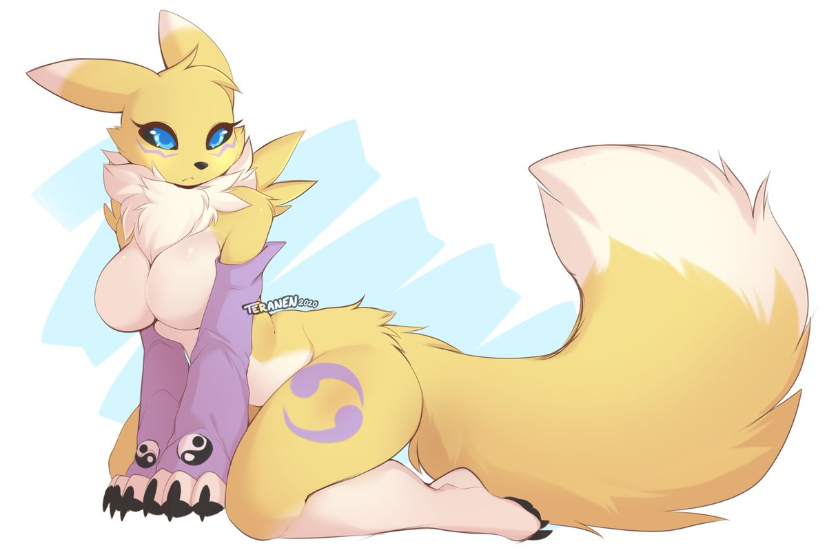 cute rena sketch Renamon-Digimon.