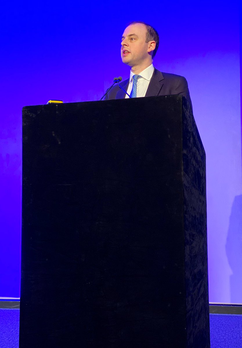 💬 Digital Minister, <a href="/mattwarman/">Matt Warman</a>, takes to the stage at #AIBE2020 to discuss the benefits of AI technology, ethical development, and the diverse talent currently training in the UK.