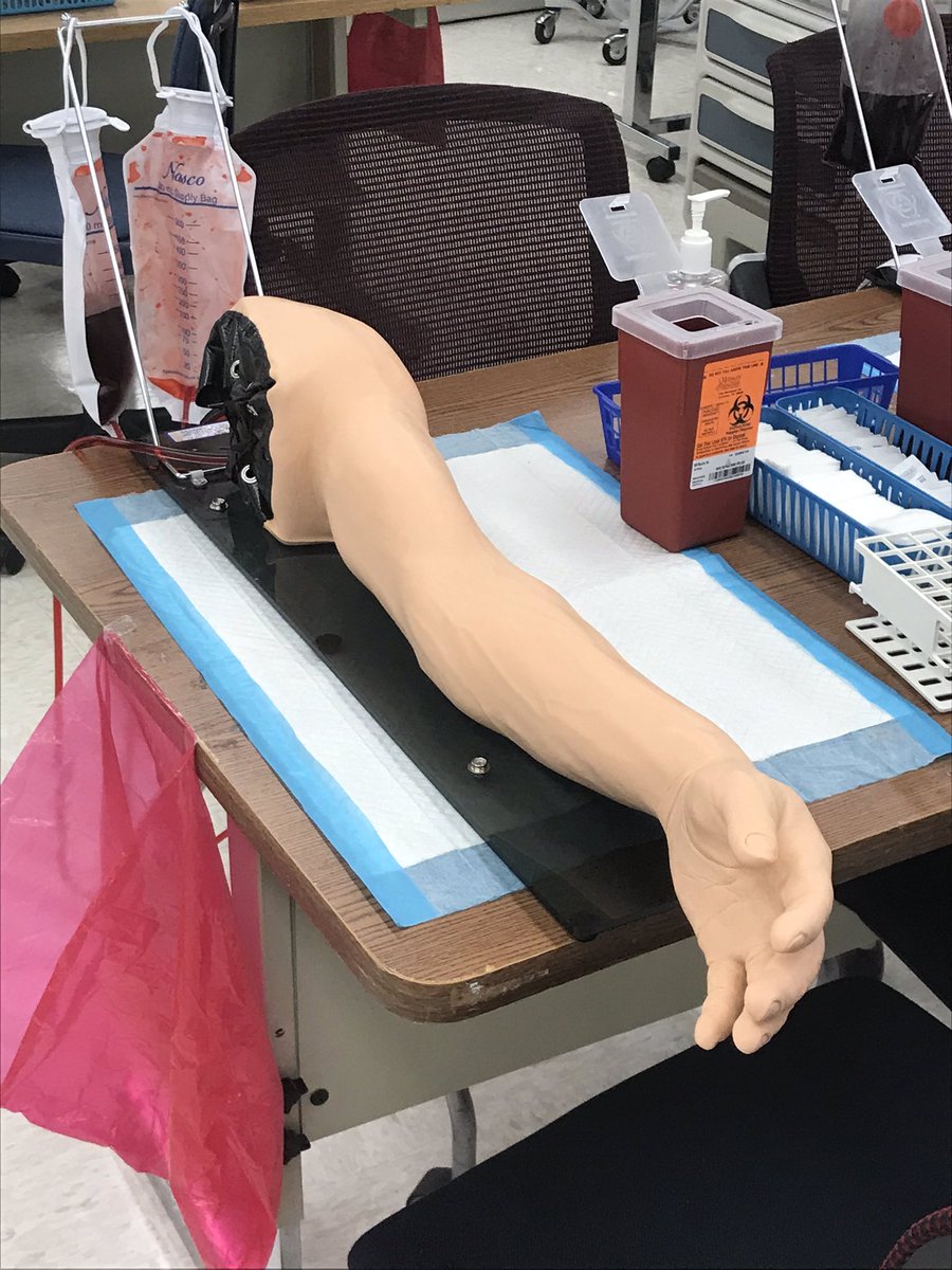 martinojenn's tweet photo. @AcademyLI #MTC Its’s that time of year 🩸 #phlebotomy #CMA #ClinicalMedicalAssisting #CTEStrong #careerready https://t.co/PjEJwUznaw