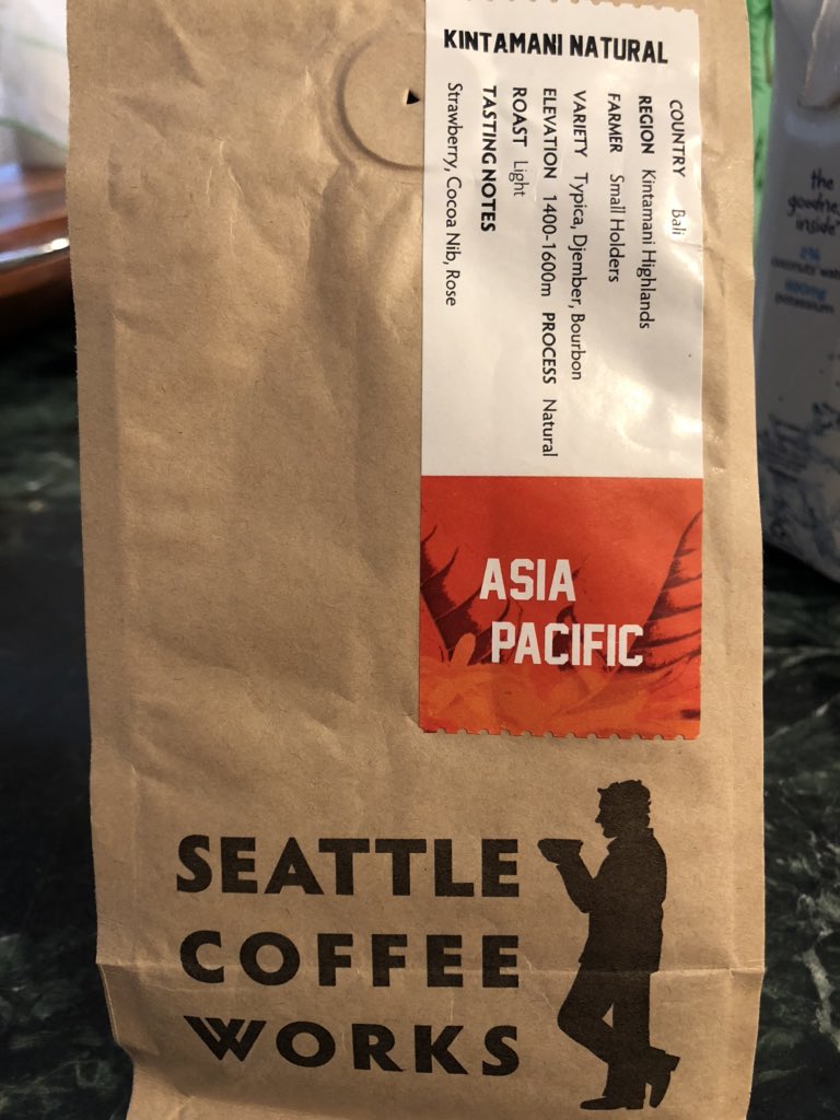 Starting this a little late (and missing some good ones from holiday gifts and travels) but here we go. Coffees I’ve had in 2020 Seattle Coffee Works Kintamani NaturalThis has absolutely insane flavor for a light roast. Never had anything like it before.