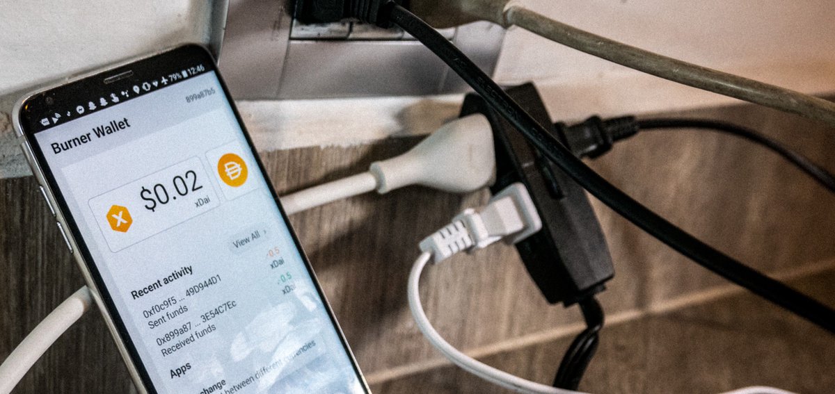 blockbar070's tweet photo. You might know Burner Wallet, the instant #Ethereum wallet for new crypto users. Now there're #BurnerWallet plugins => Start customizing the wallet for your popup event! https://t.co/wyzuJHZpYt #Ethereum #weekinethereum https://t.co/w7PRK2WOTC