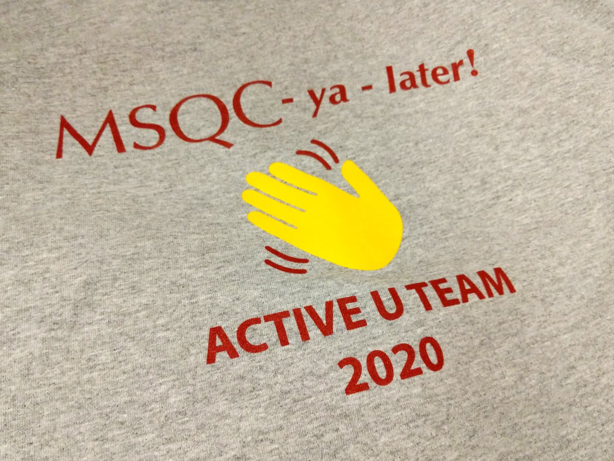 MSQC_CQI's tweet photo. The @MSQCPSO team is #walkingthewalk and taking part in @UMMHealthy's #ActiveU for 2020. Getting our steps in every day! We even co-opted Dr. Burney! #trainforsurgery https://t.co/GlweeRj0e5