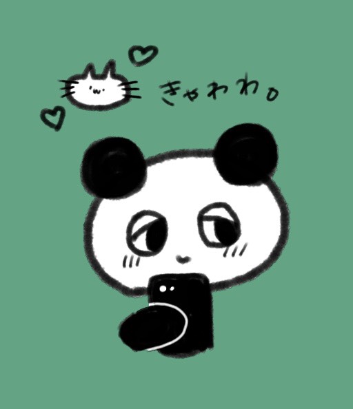 パン田「最近気付いたら猫の動画見てる、、、💕🐈」
 #今日のパン田